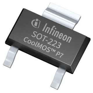 Infineon N-Channel MOSFET, 3 A, 700 V Enhancement, 3-Pin SOT-223 IPN70R2K0P7SATMA1
