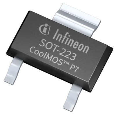 Infineon N-Channel MOSFET, 3 A, 700 V Enhancement, 3-Pin SOT-223 IPN70R2K0P7SATMA1