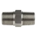 RS PRO Stainless Steel Pipe Fitting Straight Hexagon Nipple Male NPT Threaded 1/2 in x Male NPT Threaded 1/2 in 222-6636