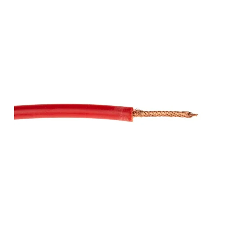 Hew Heinz Eilentropp SIFF Series Red Hook Up Wire 19 AWG 408x0.05 mm Core Strands 20 m Silicone 222-6232
