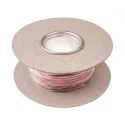 Hew Heinz Eilentropp SIFF Series Red Hook Up Wire 19 AWG 408x0.05 mm Core Strands 20 m Silicone 222-6232