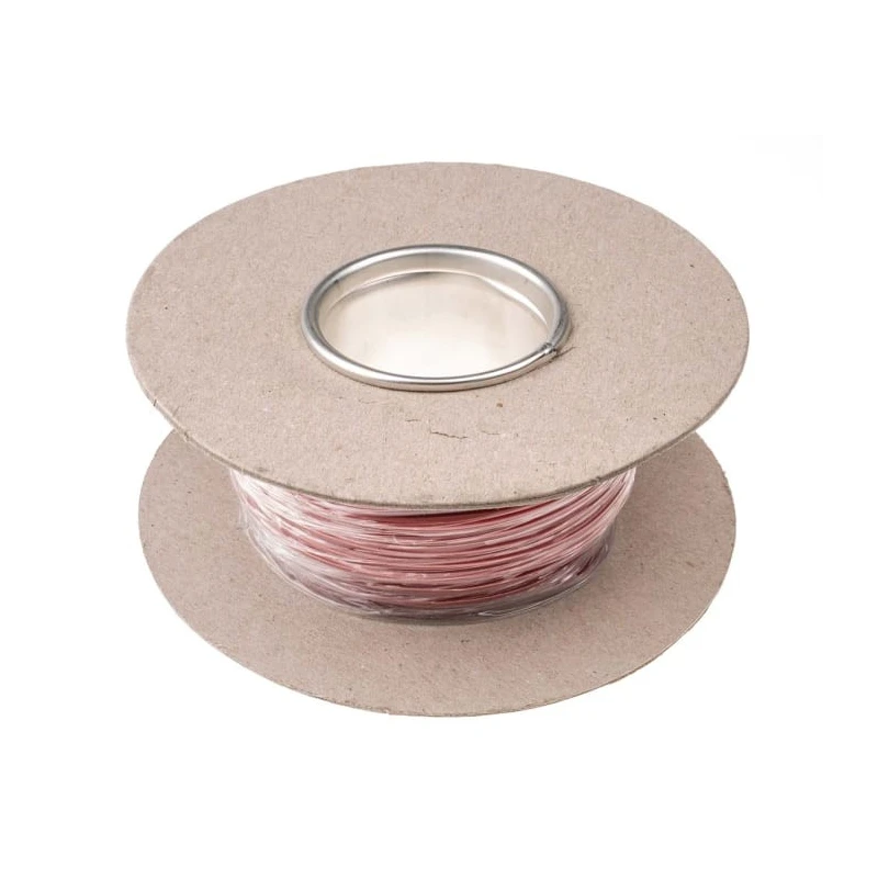 Hew Heinz Eilentropp SIFF Series Red Hook Up Wire 19 AWG 408x0.05 mm Core Strands 20 m Silicone 222-6232
