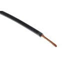 Hew Heinz Eilentropp SIFF Series Black Hook Up Wire, 17 AWG, 516/0.05 mm Core Strands, 100 m, 1.5kV, Copper 13433-01-100