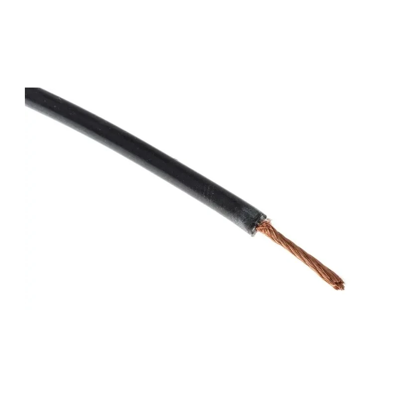 Hew Heinz Eilentropp SIFF Series Black Hook Up Wire, 17 AWG, 516/0.05 mm Core Strands, 100 m, 1.5kV, Copper 13433-01-100