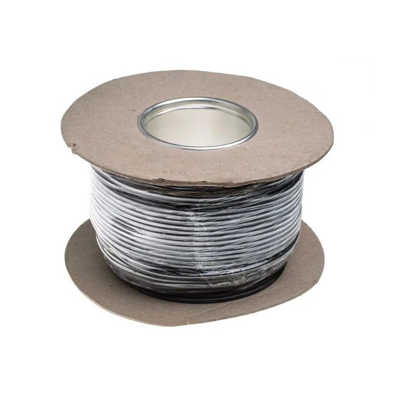 Hew Heinz Eilentropp SIFF Series Black Hook Up Wire, 17 AWG, 516/0.05 mm Core Strands, 100 m, 1.5kV, Copper 13433-01-100