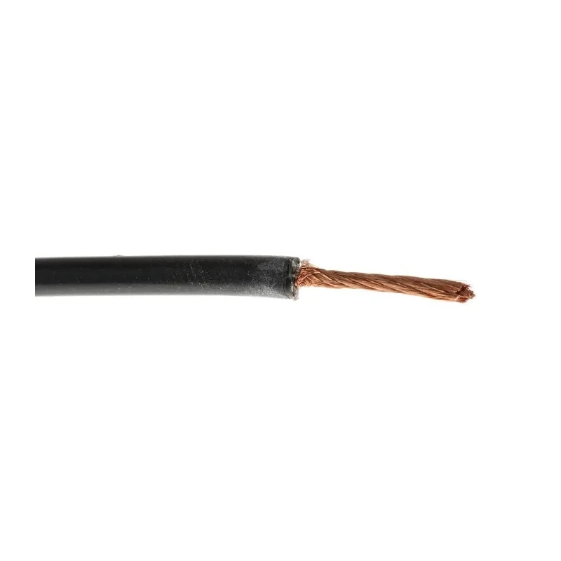 Hew Heinz Eilentropp SIFF Series Black Hook Up Wire, 17 AWG, 516/0.05 mm Core Strands, 100 m, 1.5kV, Copper 13433-01-100