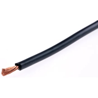 Hew Heinz Eilentropp SIFF Series Black Silicone Hook Up Wire 13 AWG 651x0.07 mm Strands 20 m Length 1.5 kV 13435-01-020