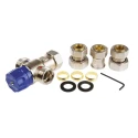 Reliance Water Controls Bronze Thermostatic Washroom Valve 15mm 22mm 6 bar 35°C to 60°C HEAT219125