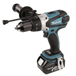 Makita Cordless Combi Drill 18V DC Motor 1.5 to 13 mm Keyless Chuck 58 Nm Torque 2000 rpm DHP458Z