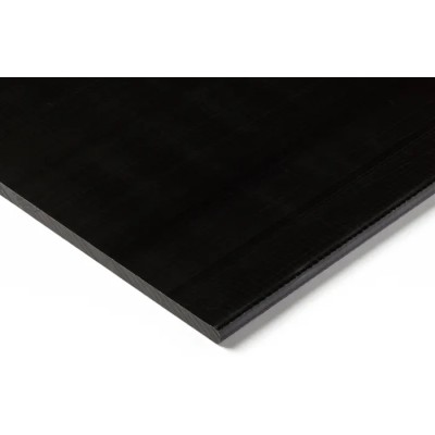 RS PRO Black POM Plastic Sheet, 500 mm x 300 mm x 30 mm 282-0244