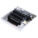 MK Electric 13A 1 Gang Switched Fused Spur High Grade Thermoset Surface/Flush Mount K370 WHI