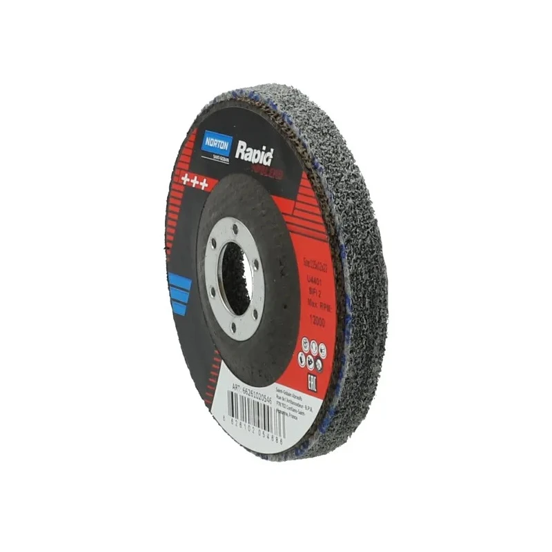 Norton Zirconium Oxide Fine Grade Non-Woven Abrasive Disc 114.3 mm 66261020546
