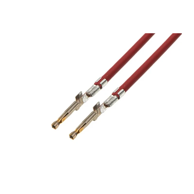 Molex Pre-Crimped Lead Female Connector Ultra-Fit Series 225 mm Red Cable 217470-2223