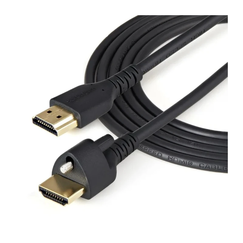 StarTech.com HDMM series 1 m 4K 60Hz HDMI Cable Male HDMI to Male HDMI HDMI 2.0 Black HDMM1MLS