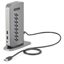 StarTech.com USB C Docking Station 4096 x 2160 pixel 4K 60Hz Resolution USB 3.1 Ports Dual HDMI DisplayPort DK30A2DHUUE