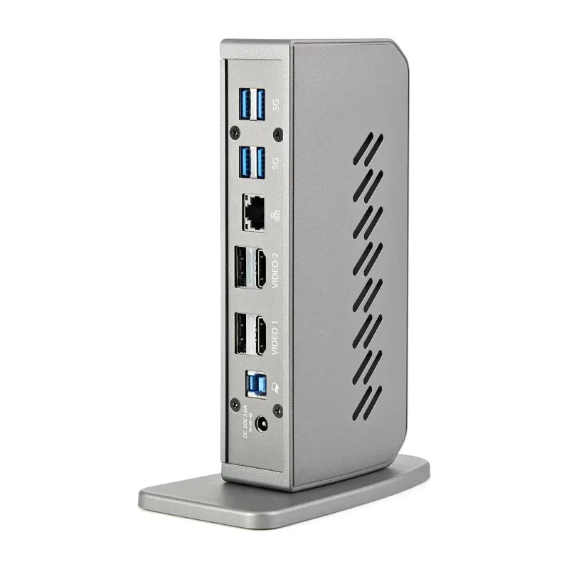 StarTech.com USB C Docking Station 4096 x 2160 pixel 4K 60Hz Resolution USB 3.1 Ports Dual HDMI DisplayPort DK30A2DHUUE