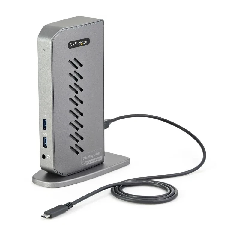 StarTech.com USB C Docking Station 4096 x 2160 pixel 4K 60Hz Resolution USB 3.1 Ports Dual HDMI DisplayPort DK30A2DHUUE