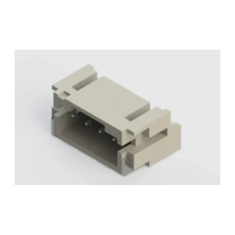EDAC 140 Series Right Angle Surface PCB Header with 4 Contacts, 2 mm Pitch, 1 Row, Shrouded, 100V, 2A 140-504-417-060