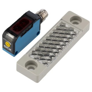 SICK Retroreflective Photoelectric Sensor Block Sensor 2.4 m Detection Range PNP Output IP67 WL150-P430