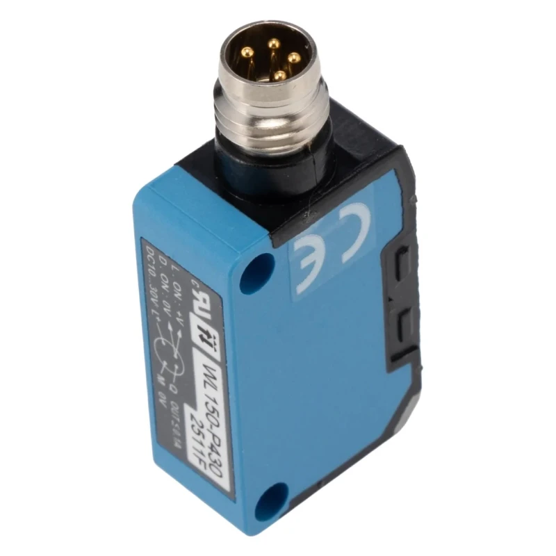 SICK Retroreflective Photoelectric Sensor Block Sensor 2.4 m Detection Range PNP Output IP67 WL150-P430