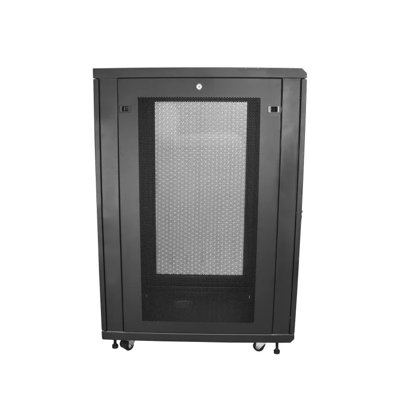 StarTech.com 24U Rack Server Cabinet Steel 1172mm Height 85.2mm Depth 600mm Width RK2433BKM