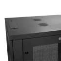 StarTech.com 24U Rack Server Cabinet Steel 1172mm Height 85.2mm Depth 600mm Width RK2433BKM