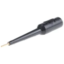 Fluke Black Test Connector Adapter with Brass Contacts and Gold Plated Pins 70V DC 3A 3561-0