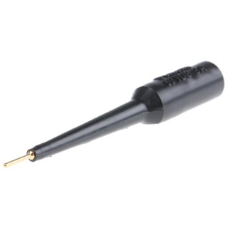 Fluke Black Test Connector Adapter with Brass Contacts and Gold Plated Pins 70V DC 3A 3561-0