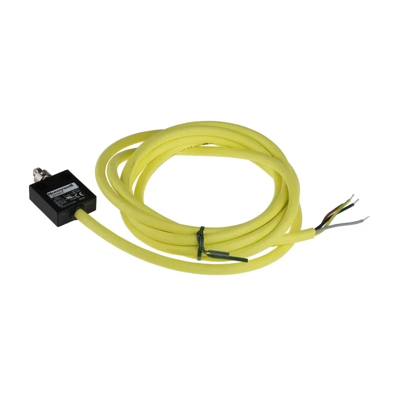 Honeywell Technologies SSCE Series Plunger Limit Switch, SPDT Contact, IP68, Die Cast Zinc Housing, 600V AC, 6A SSCEB31D
