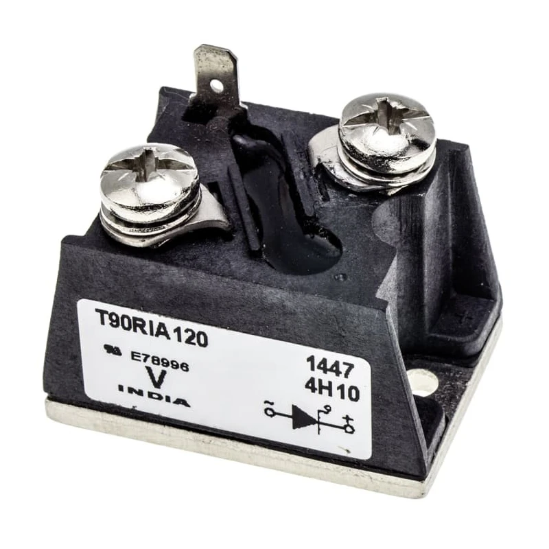 Vishay Thyristor Power Module Panel Mount 1200 V 90 A 1.87 kA Surge Current VS-T90RIA120