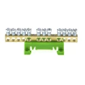 Entrelec DBTI Series Green Earthing Bar Accessory for Terminal Blocks 1SNA356103R0400