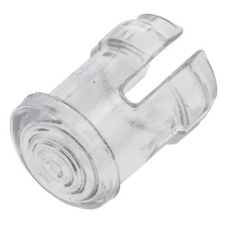 Visual LED Lens for Through-Hole LEDs Transparent 3mm, Low Profile Polycarbonate SMB 200 CTP