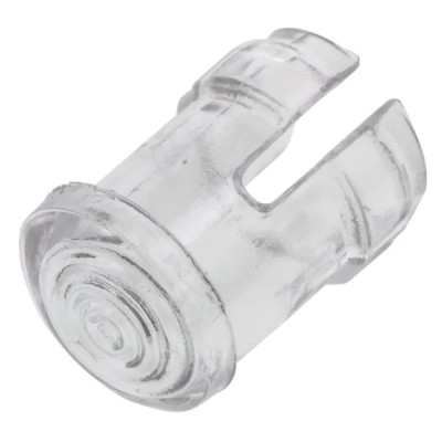 Visual LED Lens for Through-Hole LEDs Transparent 3mm, Low Profile Polycarbonate SMB 200 CTP