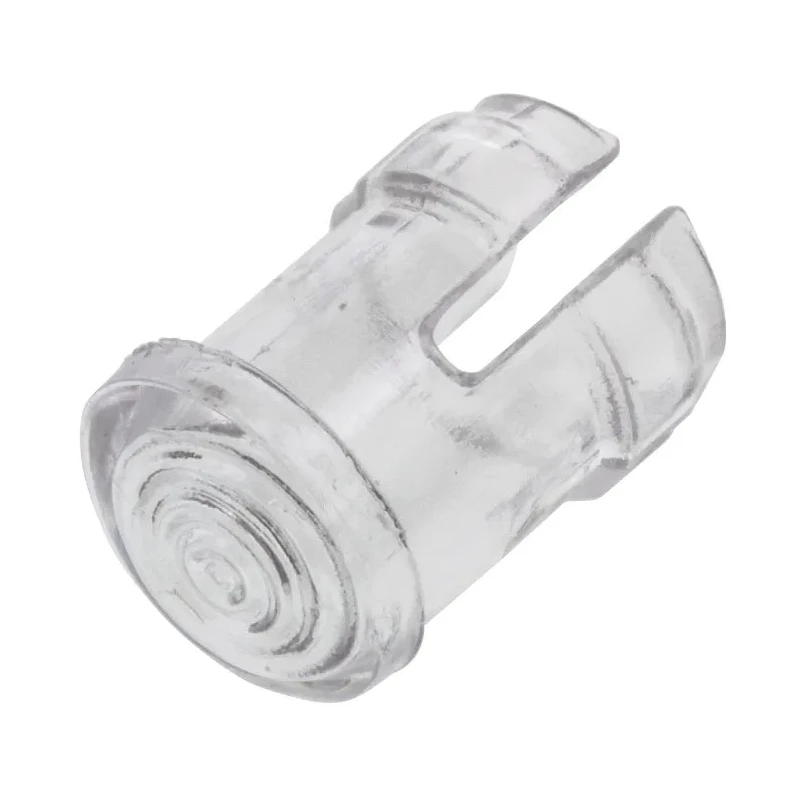 Visual LED Lens for Through-Hole LEDs Transparent 3mm, Low Profile Polycarbonate SMB 200 CTP