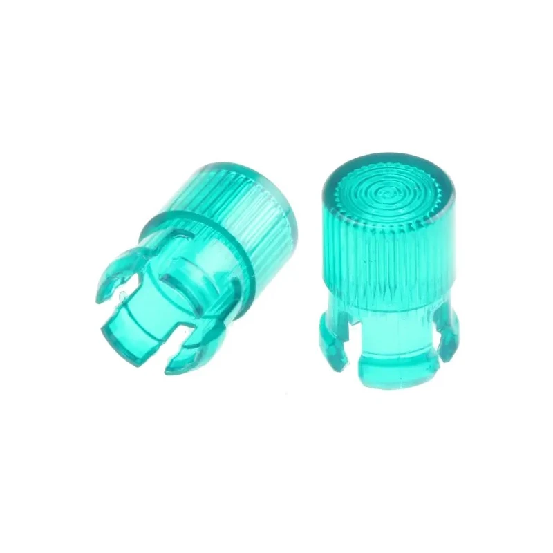 Visual LED Lens for Use with Through-Hole LEDs Green 5 mm CLF 280 GTP