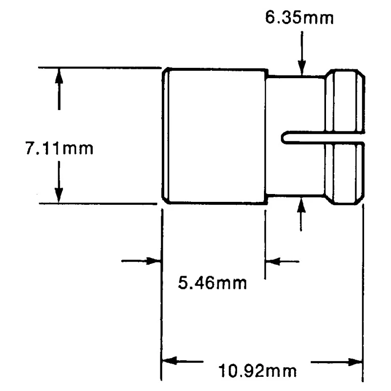 Visual LED Lens for Use with Through-Hole LEDs Green 5 mm CLF 280 GTP