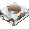Bourns IP67 White Tactile Switch Push Button, 4.8 mm Actuator Length, SPST 100mA 16 V AC Surface Mount IP67 IP67