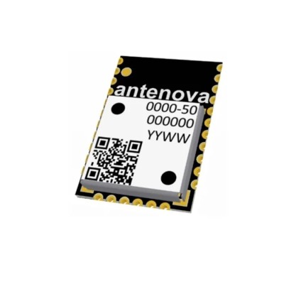 Antenova Compact GPS Module with MediaTek MT3333 Chip, 88 Channels, -163 dBm Sensitivity, 1575.42 MHz UART Interface M20050-1