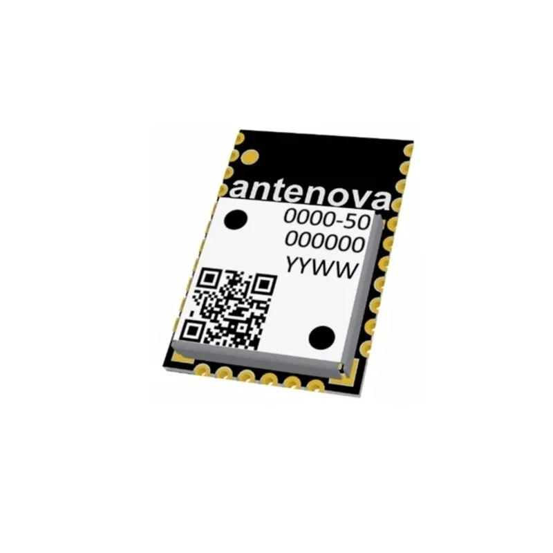 Antenova Compact GPS Module with MediaTek MT3333 Chip, 88 Channels, -163 dBm Sensitivity, 1575.42 MHz UART Interface M20050-1