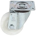 LAG Swivel Castor, 850 kg Load Capacity, 200 mm Polyamide Wheel, Galvanised Steel Frame 17872