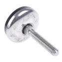 Nu-Tech Engineering M10 50 mm Dia. Stainless Steel Adjustable Foot 350 kg Static Load Capacity 3.5 ° Tilt Angle A105/001