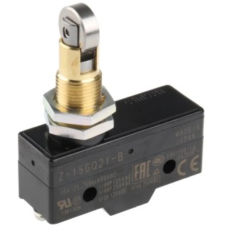 Omron Z Series Roller Limit Switch SPDT 250V AC 15A IP00 