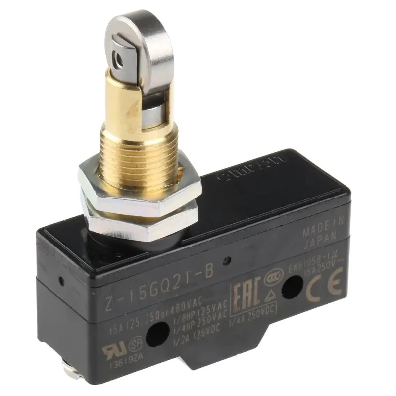 Omron Z Series Roller Limit Switch SPDT 250V AC 15A IP00 