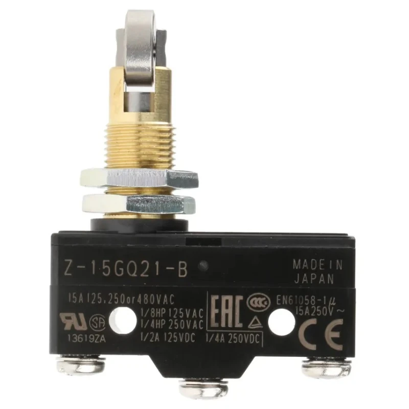 Omron Z Series Roller Limit Switch SPDT 250V AC 15A IP00 