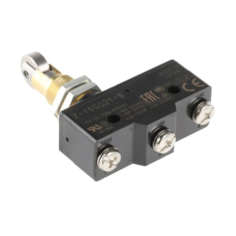Omron Z Series Roller Limit Switch SPDT 250V AC 15A IP00 
