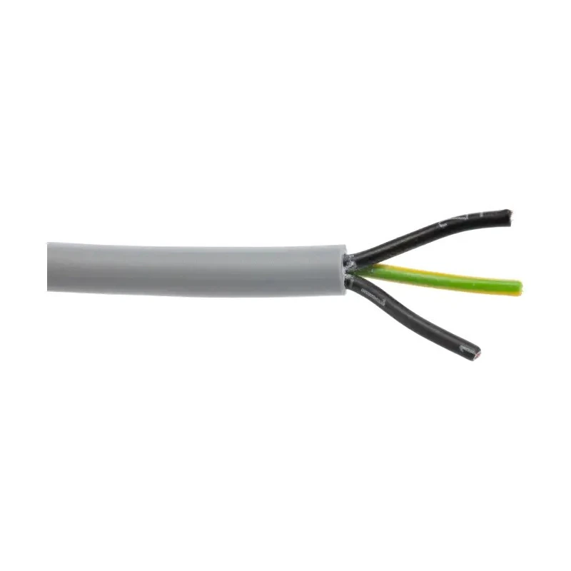 Lapp ÖLFLEX CLASSIC 400 P Control Cable, 3 Cores 18 AWG, Unscreened, 50 m Silver Grey Polyurethane Compound 1312203