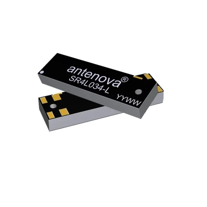 Antenova Square Omni-Directional Internal PCB Antenna Mount with SMA Female Connector, 698-2690 MHz, 4G/3G SR4L034L