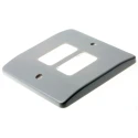 MK Electric White 2 Gang Light Switch Cover K3632 WHI
