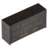 Recom 12V DC to -12V DC Dual Output DC/DC Converter Through Hole 1W RB-2412D