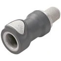 Colder Products Hose Connector 6.35 mm ID, Polypropylene Body, 8.3 bar Maximum Operating Pressure NS4D10040